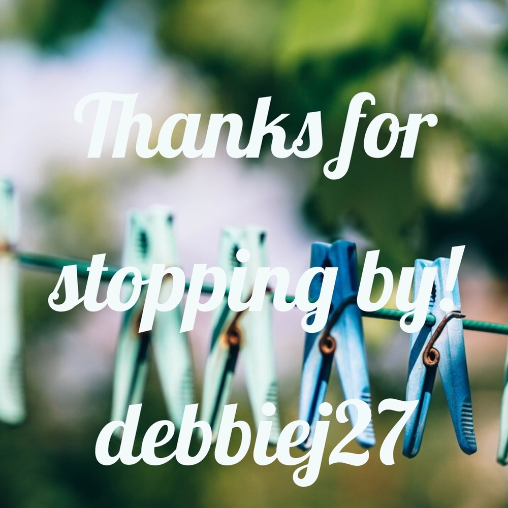 Thank you! debbiej27 💖